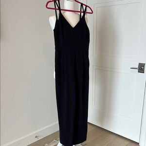 Womens French Connection Black Sleeveless Jumpsuit Size XS /US 4